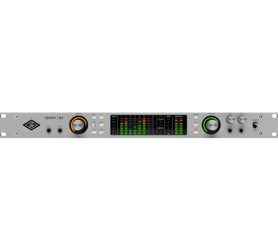 Universal Audio Apollo x6 Gen 2 Studio+ Edition Thunderbolt Audio Interface with HEXA Core DSP