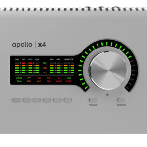 Universal Audio Apollo x4 Gen 2 Studio+ Edition Thunderbolt Audio Interface with QUAD Core DSP